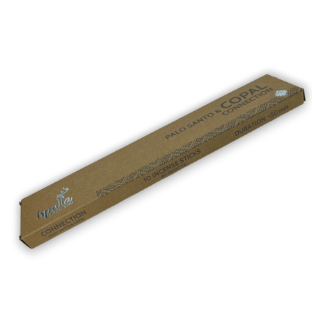 Incienso Palo Santo y Copal ISPALLA Conexión - Incienso Natural y Ecológico hecho en Perú - 15gr.