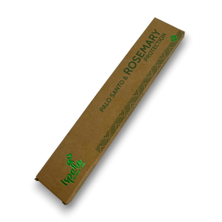 Incienso Palo Santo y Romero ISPALLA Protección - Incienso Natural y Ecológico hecho en Perú - 15gr.