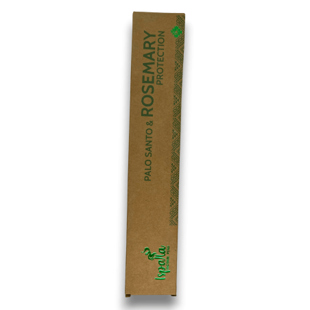 Palo Santo and Rosemary Incense ISPALLA Protection - Natural and Ecological Incense made in Peru - 15gr.