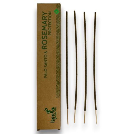 Palo Santo and Rosemary Incense ISPALLA Protection - Natural and Ecological Incense made in Peru - 15gr.