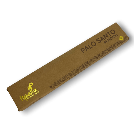 Incienso Palo Santo ISPALLA Renovación - Incienso Natural y Ecológico hecho en Perú - 15gr.
