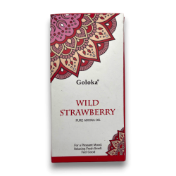 Huile aromatique à l'essence de fraise sauvage GOLOKA Wild Strawberry - 10 ml.