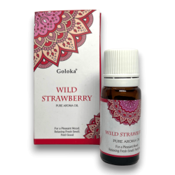 Huile aromatique à l'essence de fraise sauvage GOLOKA Wild Strawberry - 10 ml.