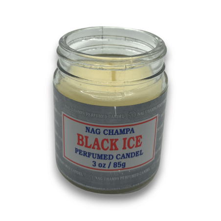 Candela in barattolo Black Ice Nag Champa Satya - 85gr. - Durata 24 ore