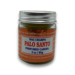 Bougie en pot de Palo Santo Nag Champa Satya - 85g - Durée de 24 heures