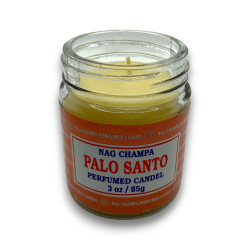 Bougie en pot de Palo Santo Nag Champa Satya - 85g - Durée de 24 heures