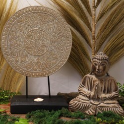 Conjunto de Feng Shui Mandala Clássico - Conjunto Buddha Feng Shui - Mandala - Natural