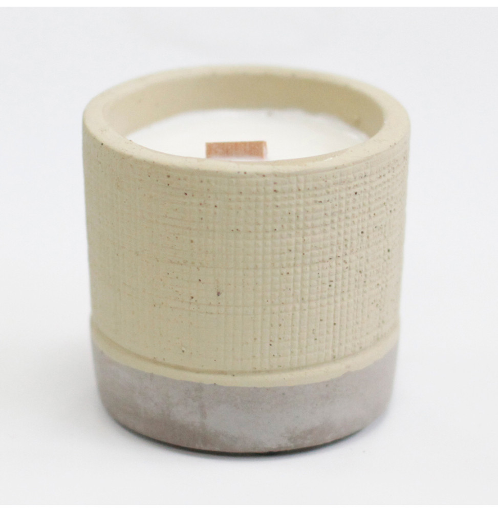 Olla - Gris - Café en el Club-CONCRETE CANDLES-HOSTENATURA