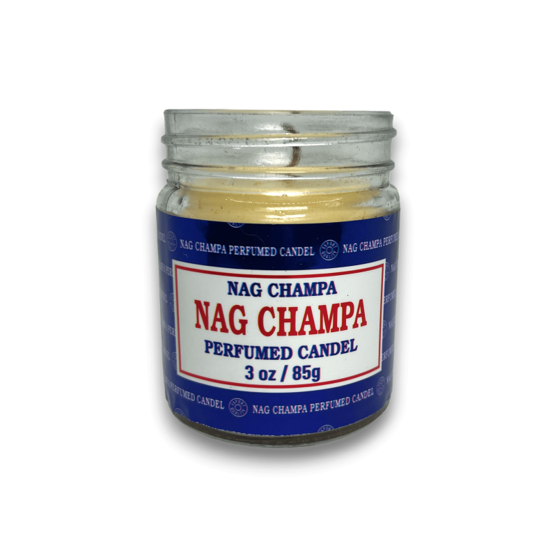 Bougie en pot de Nag Champa Satya - 85g - Durée de 24 heures-Bougies Nag Champa Satya-HOSTENATURA