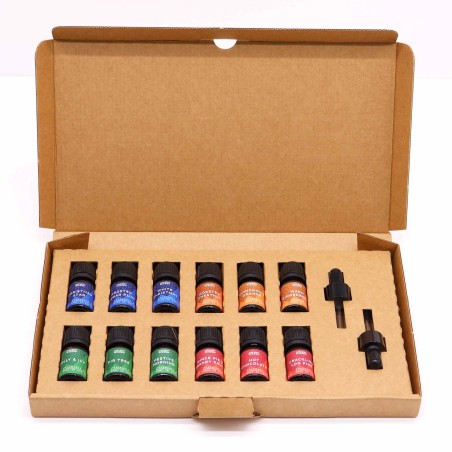 Zestaw Aromatycznych Olejków na Przyjęcia Świąteczne - 12 x 5ml.