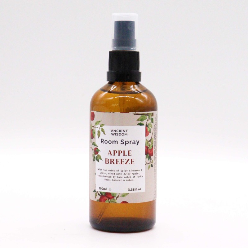 Apple Breeze Fresh Home Spray 100 ml - Odświeżacz powietrza w sprayu-Odświeżacz powietrza w sprayu Ancient Wisdom-HOSTENATURA