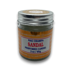 Bougie en pot de santal Nag Champa Satya Sandal - 85g - Durée de combustion de 24 heures