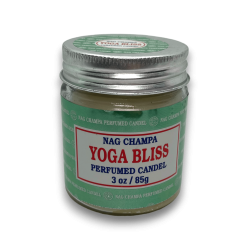 Bougie Pot Yoga Bliss Nag Champa Satya - 85g - Durée de 24 heures