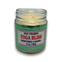 Bougie Pot Yoga Bliss Nag Champa Satya - 85g - Durée de 24 heures