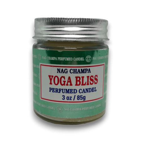 Pot de Yoga Bougie Bliss Nag Champa Satya - 85gr. - Durée 24 heures