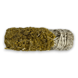 DIP White Sage Bundle with Rue - Eco-Artisanal Battered Bundle - Protection and Purification