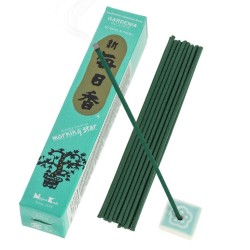 Encens japonais Morning Star Gardenia Nippon Kodo (20g) 50 bâtonnets + porte-encens