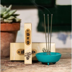 Incenso giapponese Morning Star Palo Santo Nippon Kodo 200 bastoncini + incensiere - Confezione grande