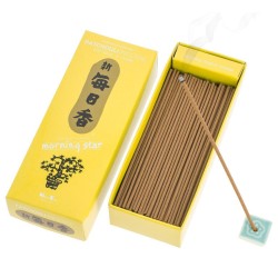 Encens Japonais Etoile du Matin Patchouli Patchouli Nippon Kodo 200 barres + encensoir - Grand Pack