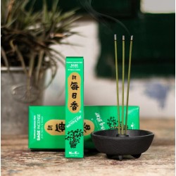 Encens japonès Morning Star Salvia Sage de Nippon Kodo 200 barres + portaencens - Paquet Gran