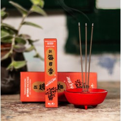 Incenso Japonês Morning Star Mirra Myrrh Nippon Kodo 200 varetas + queimador de incenso - Pacote Grande