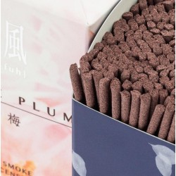 Short Japanese Incense Ka-fuh White Plum White Plum Nippon Kodo - 330 bars