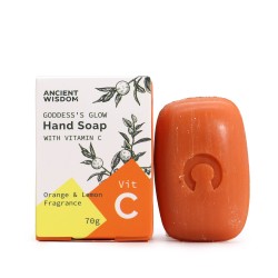 Handseife mit Vitamin C und ätherischen Ölen - 70g.