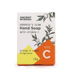 Handseife mit Vitamin C und ätherischen Ölen - 70g.