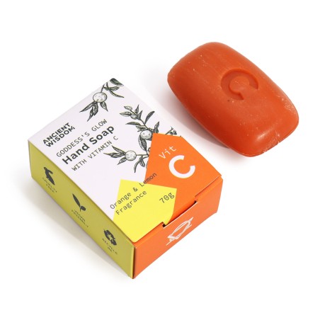 Sabó de Mans amb Vitamina C i Olis Essencials - 70gr.