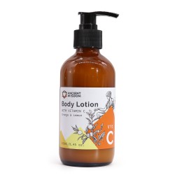 Body Lotion with Vitamin C - Orange and Lemon Essential Oil - 250ml