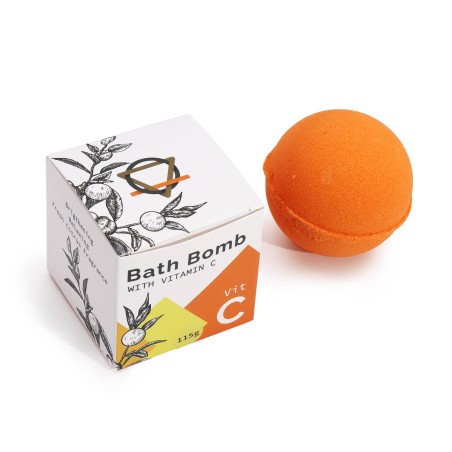 Bomba de bany amb Vitamina C i Olis Essencials - 115gr.