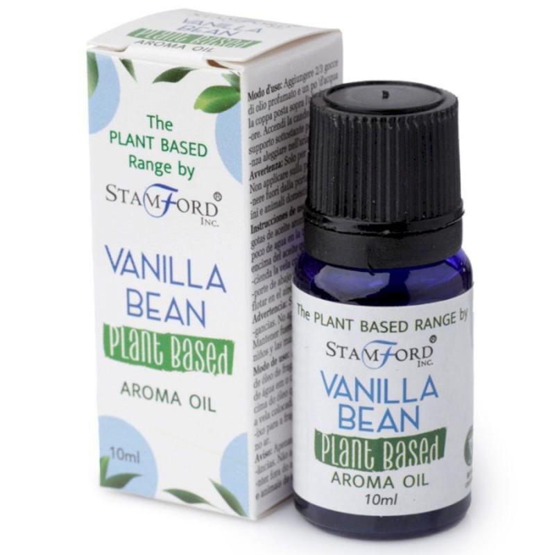 Aromatic Vanilla Vanilla Bean Oil STAMFORD - Plant-Based - 10ml-PLANT-BASED AROMATIC OILS-HOSTENATURA