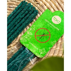 Mosquito Repellent Citronella Incense Sticks TAO - 5 thick sticks