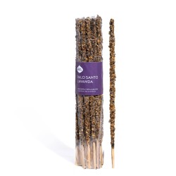 Incienso Artesanal Palo Santo e Lavanda Nai Sagrada Harmonía e Relaxación - Pack 20 varillas