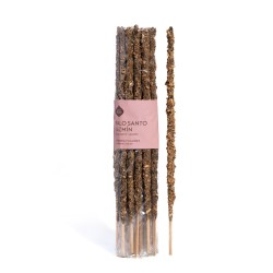 Handcrafted Palo Santo and Sacred Mother Jasmine Incense Harmony and Warmth - Pack of 20 sticks