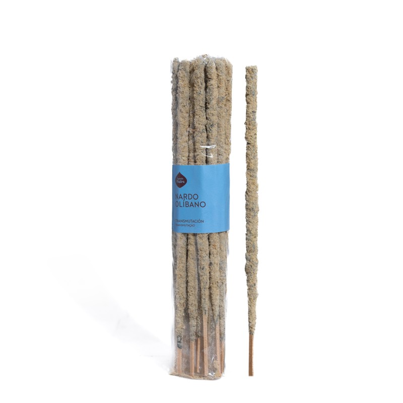 Artisan Incense Nardo and Frankincense Sacred Mother Transmutation - Pack of 20 sticks-INCIENSOS ARTESANOS SAGRADA MADRE - PACK 20 UNIDADES-HOSTENATURA