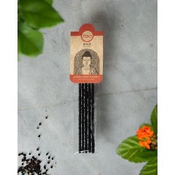 TAO Black Vanilla Räucherstäbchen Beruhigende Energie - TAO Räucherstäbchen - 5 Riegel