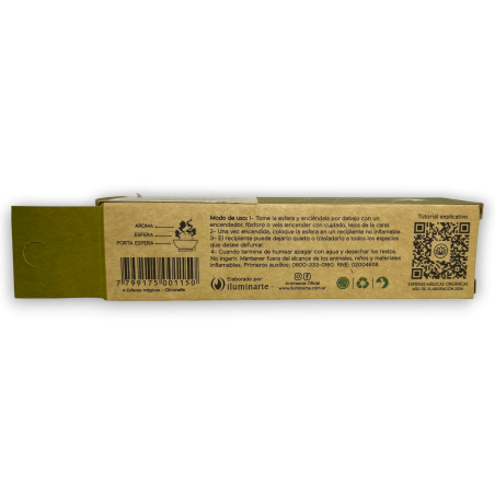 AROMANZA Citronella Magic Spheres - Iluminarte Argentina - 4 żarówki oczyszczające, naturalny środek odstraszający owady i komar