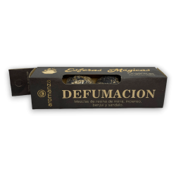 Esferas Mágicas Defumación AROMANZA - Iluminarte Argentina - 4 bombitas defumación Resinas de Mirra, Incienso, Benjuí y Sándalo.