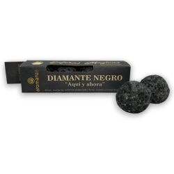 Esferas Mágicas Diamante Negro Aquí y Ahora AROMANZA - Iluminarte Argentina - 4 bombitas Musk, Madera, Oriental, Violeta, Frutal