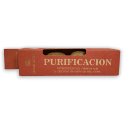 Magic Spheres Purification AROMANZA - Iluminarte Argentina - 4 White Pepper, Red Orange and Orange Peel bombs