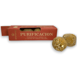 Magic Spheres Purification AROMANZA - Iluminarte Argentina - 4 White Pepper, Red Orange and Orange Peel bombs