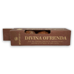 Oferta Divine Magic Spheres AROMANZA - Iluminarte Argentina - 4 bulbos Champa, Patchouli, Sândalo, Baunilha e Palo Santo