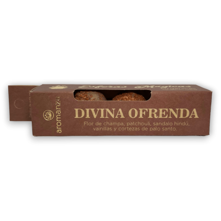 Oferta Divine Magic Spheres AROMANZA - Iluminarte Argentina - 4 żarówki Champa, Paczula, Drzewo Sandałowe, Wanilia i Palo Santo