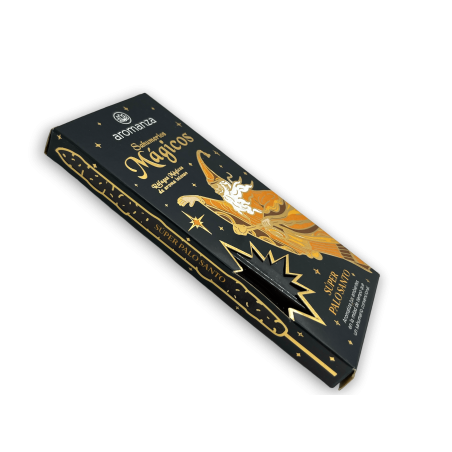 Super Palo Santo Aromanza Encens Bâtonnets d’Encens Magiques - Iluminarte Argentina - 10 barres épaisses artisanales