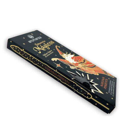 Magic Orange Pepper Aromanza Räucherstäbchen Hummer - Iluminarte Argentina - 10 handwerklich hergestellte dicke Riegel
