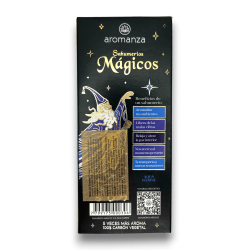 Encens Magique Eau Aromanza Encens Aqua Marine - Iluminarte Argentina - 10 barres épaisses artisanales