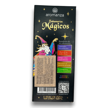 Magische Räucherstäbchen Aromanza Aromatische Sorte Hummer - Iluminarte Argentina - 10 handwerklich hergestellte dicke Riegel