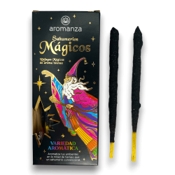 Incenso Magical Sahumerios Variedade Aromática Aromanza - Iluminarte Argentina - 10 palitos grossos feitos à mão