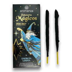 Kadzidło Magical Sahumerios Clean Energy Aromanza - Iluminarte Argentina - 10 grubych ręcznie robionych patyczków